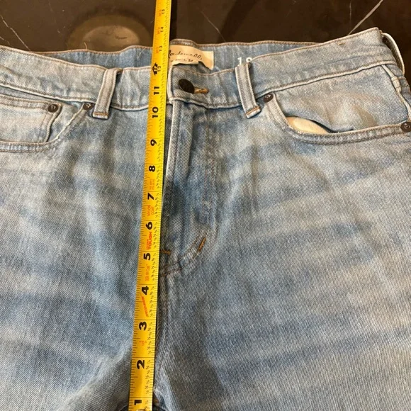 Madewell Men's 1991 Straight Jeans in Light Wash Blue Size 30x34 Casual,Preppy - Picture 12 of 13